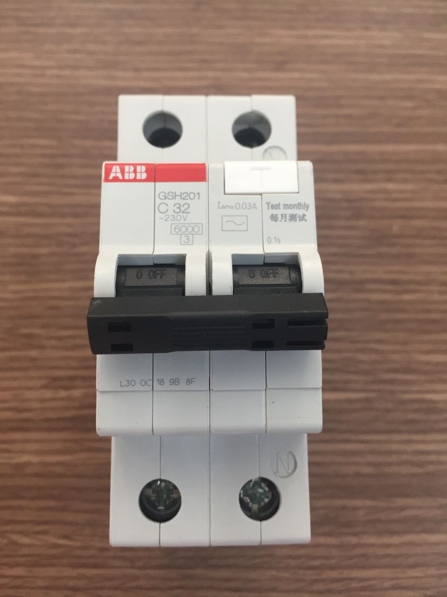 RCBO ABB GSH201, 30mA, 6kA -32A